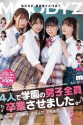 MIAB-597 We graduated all the boys in the school with four people: Aizawa Miyu, Kitaoka Karin, Honjou Hana, and Tennen Mizuki